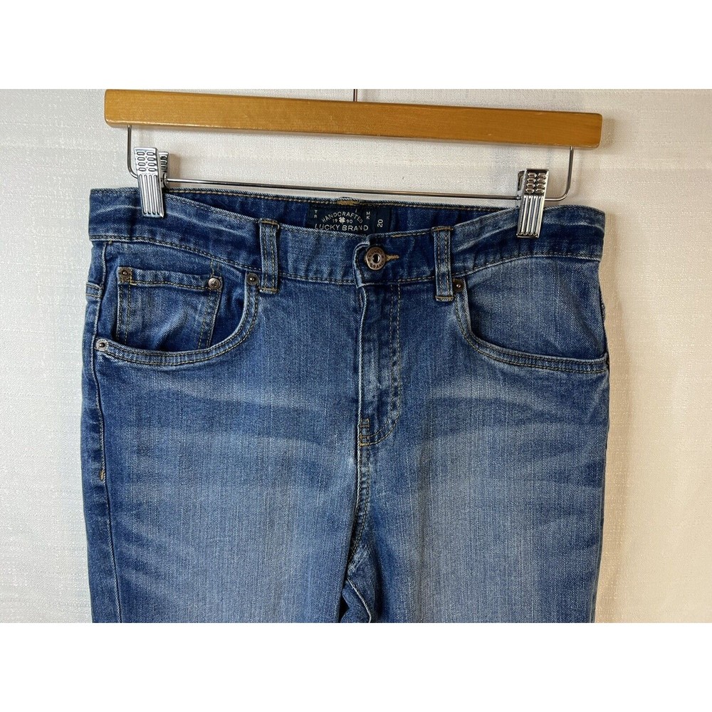 Lucky Brand Women's Size 20 Jeans Authentic Skinny W/ Adjustable Band - Picture 2 of 12